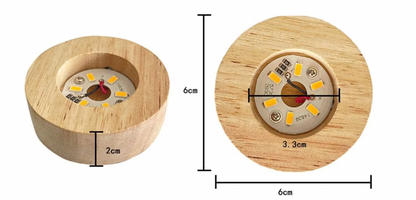 Base Lumineuse LED pour Lampe Sphérique