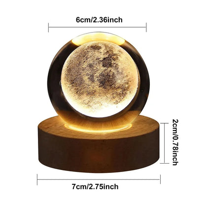 MagicLight - Lampe Cristal Astronomie